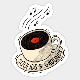 Sounds & Grounds Sticker